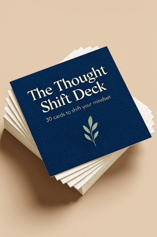 The Thought Shift Deck — 30 Psychological Cards - SukunMind